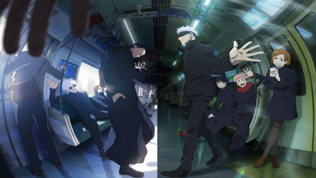 呪術廻戦のキービジュアル