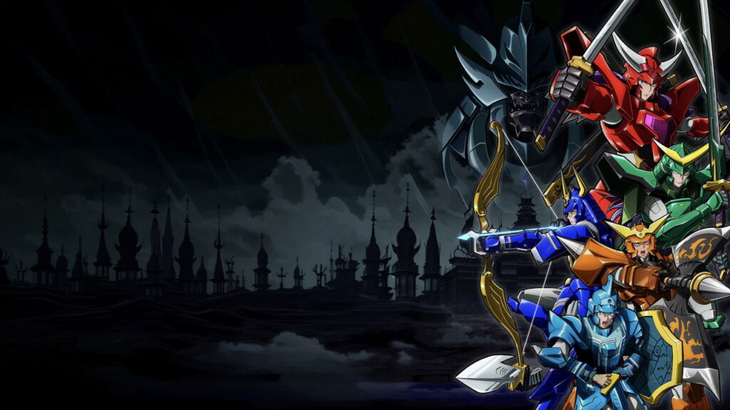 鎧真伝サムライトルーパーのキービジュアル