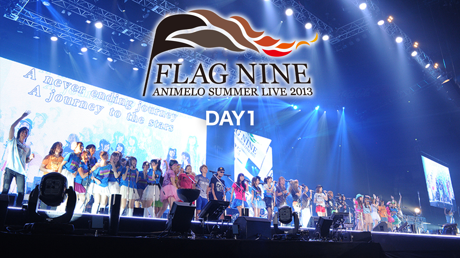 animelo summer live 2013 flag nine day1